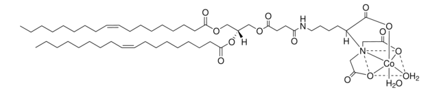 18:1 DGS-NTA(Co) 1,2-dioleoyl-sn-glycero-3-[(N-(5-amino-1-carboxypentyl)iminodiacetic acid)succinyl] (Cobalt salt), powder