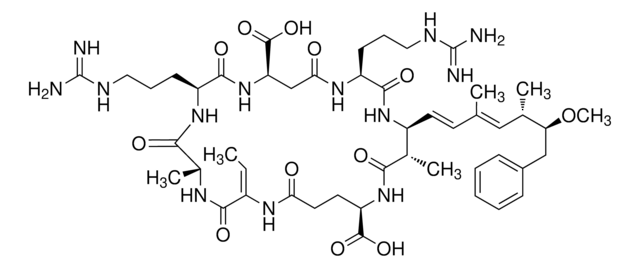 [D-Asp3&#65292;E-Dhb7]-微囊藻毒素 RR 溶液 10&#160;&#956;g/mL in methanol, analytical standard