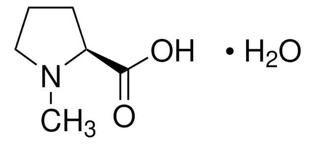 N-Methyl-L-proline monohydrate 98%