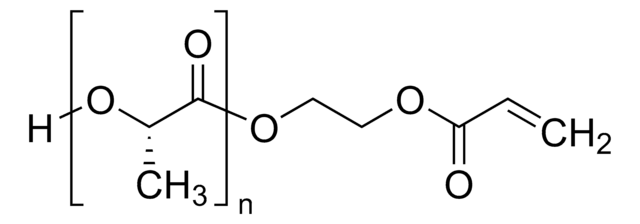 Poly(L-lactide), acrylate terminated average Mn 2,500, PDI &#8804;1.2