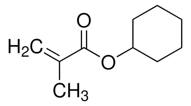 环己基甲基丙烯酸酯 &#8805;97%, contains ~60&#160;ppm monomethyl ether hydroquinone as inhibitor