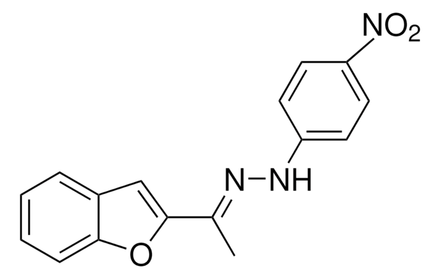 N-[1-BENZOFURAN-2-YL-ETH-(E)-YLIDENE]-N'-(4-NITRO-PHENYL)-HYDRAZINE AldrichCPR