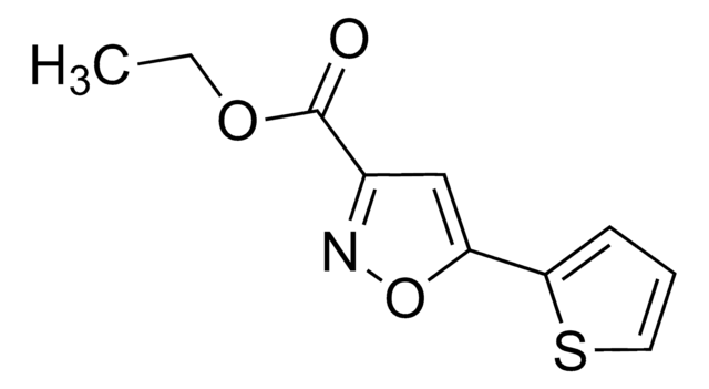 Ethyl 5-(thiophen-2-yl)isoxazole-3-carboxylate AldrichCPR