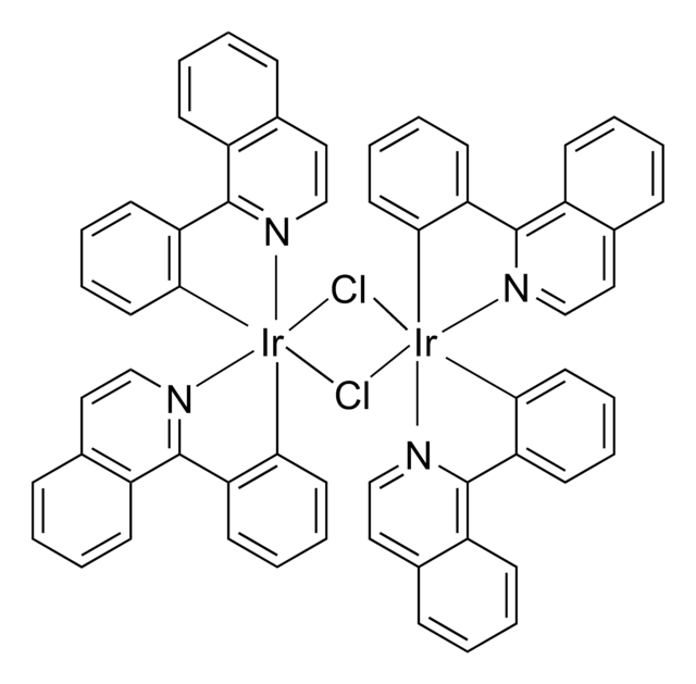 Di-&#956;-chlorotetrakis[2-(1-isoquinolinyl-N)phenyl-C]diiridium(III) 95% (HPLC)