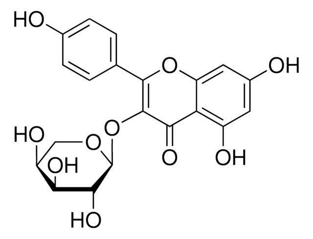 山萘酚 3-O-&#945;-L-阿拉伯吡喃糖苷 &#8805;95% (HPLC)