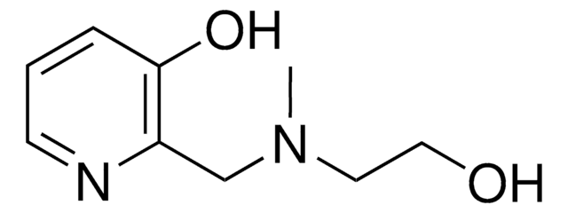 2-[[(2-Hydroxyethyl)(methyl)amino]methyl]-3-pyridinol AldrichCPR