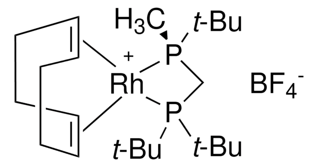 R-(叔丁基甲基膦-二叔丁基膦甲烷)-&#951;4-(1,5-环辛二烯)四氟硼酸铑(I) 96%