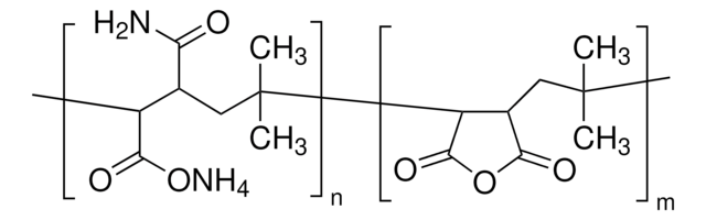 Poly[(isobutylene-alt-maleic acid, ammonium salt)-co-(isobutylene-alt-maleic anhydride)] average Mw ~60,000