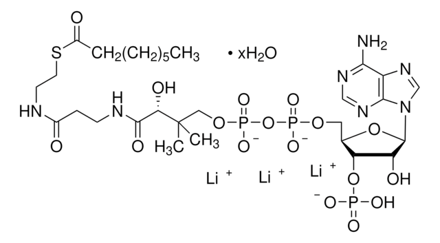 Octanoyl coenzyme&#160;A 锂盐 水合物 &#8805;95% (HPLC)