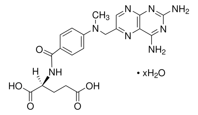 甲氨蝶呤 水合物 &#8805;98% (HPLC), powder