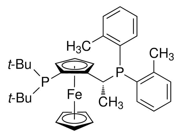 (R)-1-[(SP)-2-(Di-tert-butylphosphino)ferrocenyl]ethylbis(2-methylphenyl)phosphine 97%