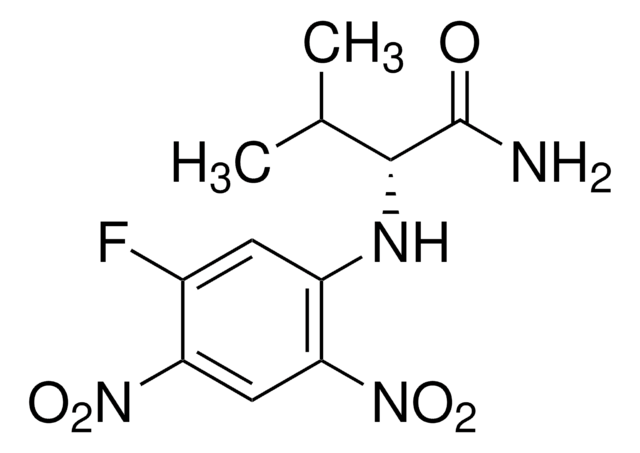 N&#945;-(2,4-二硝基-5-氟苯基)-D-缬氨酰胺 for chiral derivatization, LiChropur&#8482;, &#8805;98.0%