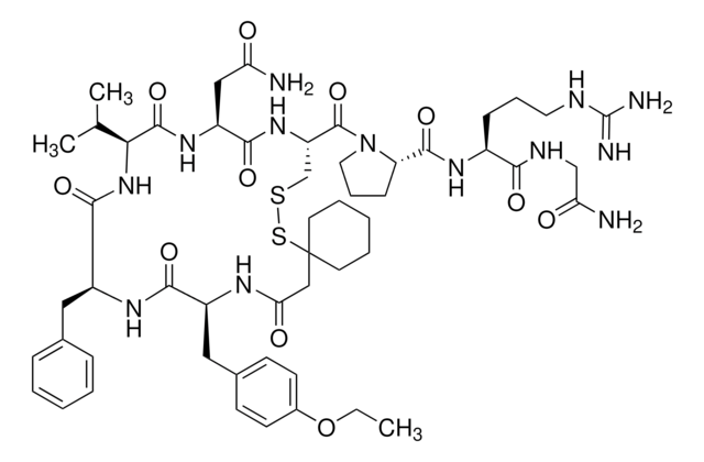 [&#946;-巯基-&#946;,&#946;-环戊亚甲基丙酰1, O-Et-Tyr2, Val4, Arg8]-加压素 &#8805;97% (HPLC)