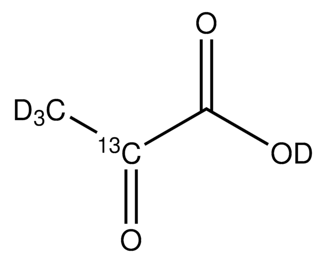 Pyruvic acid-2-13C,d4 &#8805;99 atom % 13C, &#8805;97 atom % D, &#8805;99% (CP)