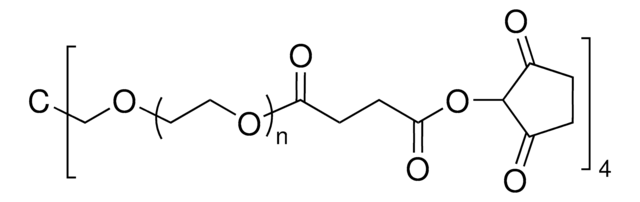 4arm-PEG10K-Succinimidyl Succinate pentaerythritol core, average Mn 10,000