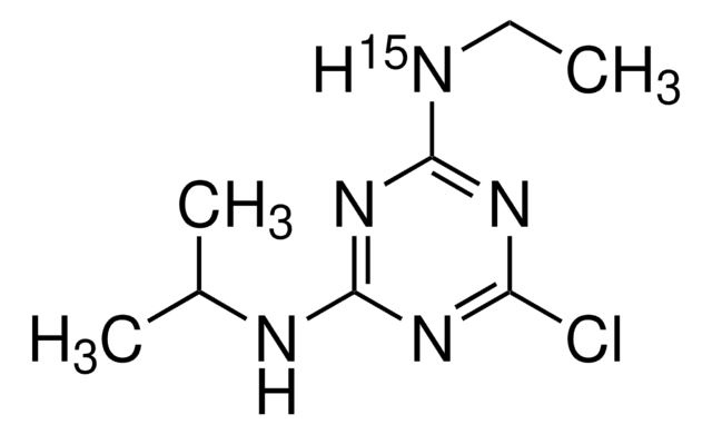 2-氯-4-乙胺基-15N-6-异丙胺基-三嗪 99 atom % 15N, 98% (CP)