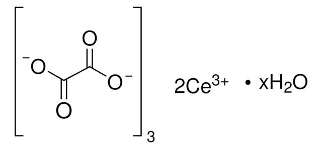 草酸铈(III) 水合物 99.9% trace metals basis