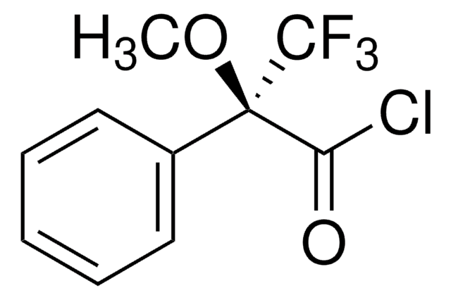 (S)-(+)-&#945;-甲氧基-&#945;-（三氟甲基）苯乙酰氯 for chiral derivatization, LiChropur&#8482;, &#8805;99.0%