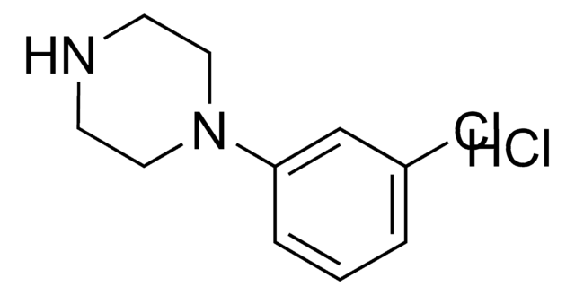 1-(3-氯苯基)哌嗪 盐酸盐 溶液 1.0&#160;mg/mL in methanol (as free base), ampule of 1&#160;mL, certified reference material, Cerilliant&#174;