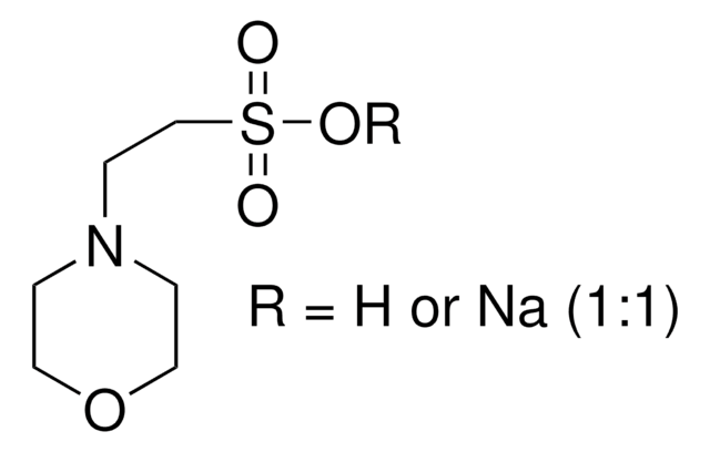 MES hemisodium salt &#8805;98% (titration)