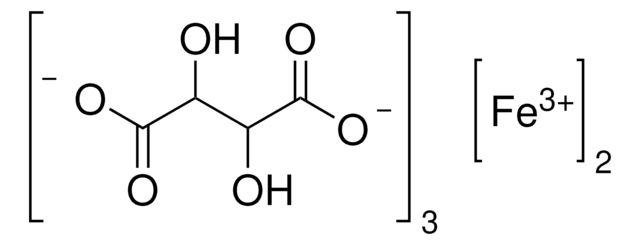 酒石酸铁（III） Fe ~20&#160;%