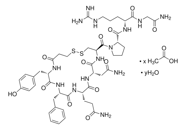 [去氨基-Cys1, D-Arg8]-加压素 乙酸盐 水合物 &#8805;95% (HPLC)