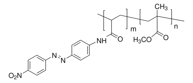 聚[(甲基丙烯酸甲酯)-co-(分散橙 3 丙烯酰胺)]