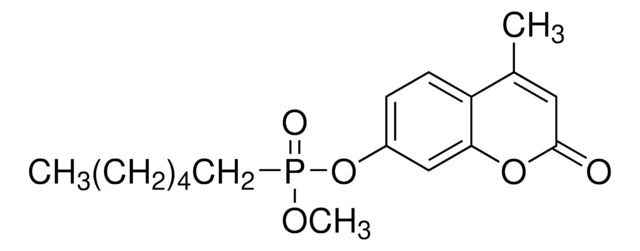 Methyl 4-methylumbelliferyl hexylphosphonate &#8805;95.0% (HPLC)