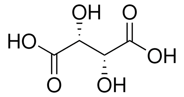 L-(+)-酒石酸 certified reference material, TraceCERT&#174;, Manufactured by: Sigma-Aldrich Production GmbH, Switzerland