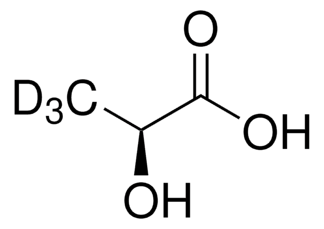 L-Lactic acid-3,3,3-d3 solution 85&#160;% (w/w) in H2O, &#8805;98 atom % D, &#8805;98% (CP), &#8805;98% (Chiral Purity, HPLC)