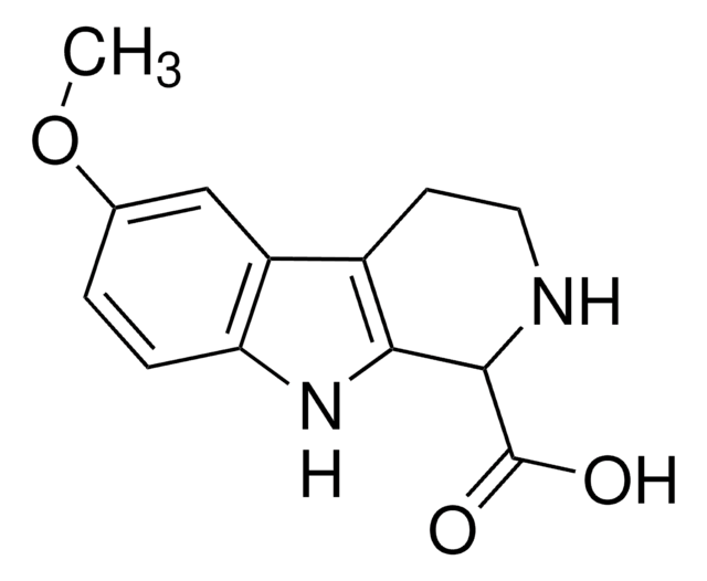 6-Methoxy-1,2,3,4-tetrahydro-9H-pyrido[3,4-b]indole-1-carboxylic acid 97%