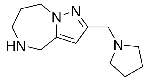 2-(Pyrrolidin-1-ylmethyl)-5,6,7,8-tetrahydro-4H-pyrazolo[1,5-a][1,4]diazepine AldrichCPR