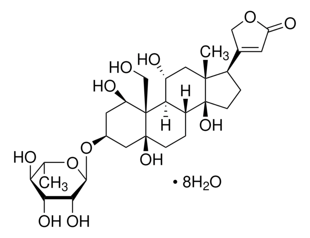 乌本苷 八水合物 &#8805;95% (HPLC), powder