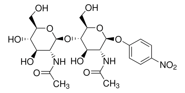 4-硝基苯基 N,N&#8242;-二乙酰-&#946;- D -壳二糖苷 &#8805;99% (TLC)