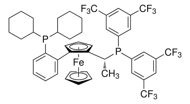 (R)-1-{(RP)-2-[2-(二环己基膦)苯基]二茂铁基}乙基双[3,5-双(三氟甲基)苯基]膦 &#8805;97%