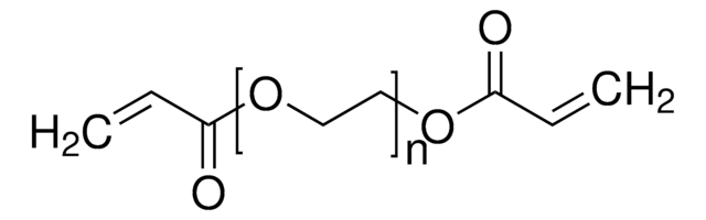 Poly(ethylene glycol) diacrylate Mn 3,400, contains MEHQ as inhibitor