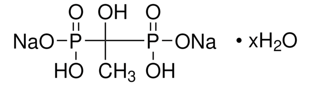 Etidronate disodium hydrate &#8805;97% (NMR), solid