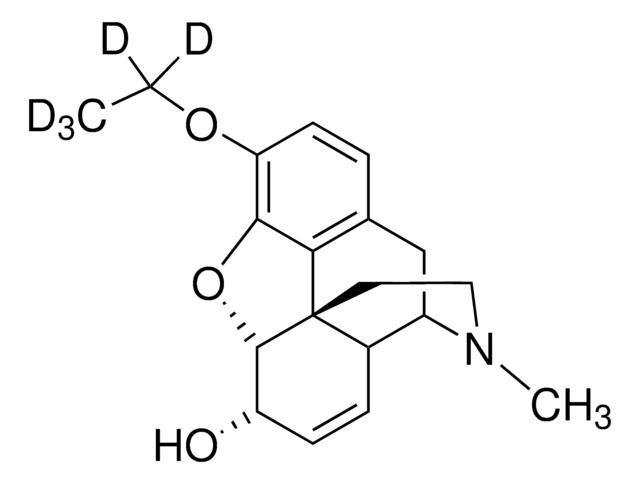 Ethylmorphine-D5 solution 100&#160;&#956;g/mL in methanol, certified reference material, ampule of 1&#160;mL, Cerilliant&#174;