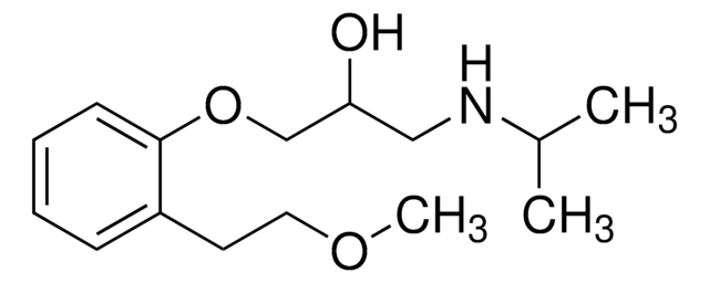 Metoprolol EP Impurity E certified reference material, TraceCERT&#174;, Manufactured by: Sigma-Aldrich Production GmbH, Switzerland