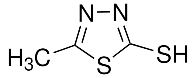 5-甲基-1,3,4-噻二唑-2-硫醇 Pharmaceutical Secondary Standard; Certified Reference Material