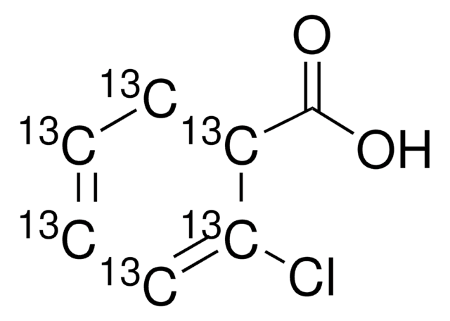 2-Chlorobenzoic acid-(phenyl-13C6) 99 atom % 13C