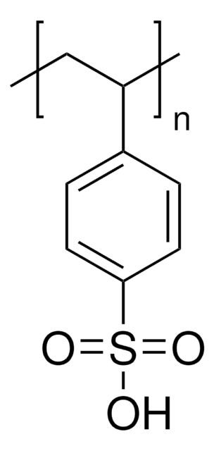 Poly(4-styrenesulfonic acid) solution Mw ~75,000, 18&#160;wt. % in H2O