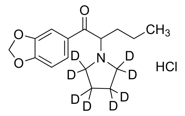 3,4-Methylenedioxypyrovalerone-d8 HCl (MDPV-d8 HCl) solution 100&#160;&#956;g/mL in methanol (as free base), ampule of 1&#160;mL, certified reference material, Cerilliant&#174;