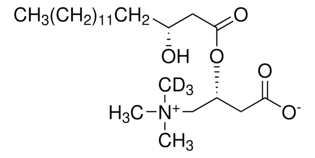 [（R）-3-羟基十六烷酰基]-L-肉碱-（甲基--d3） analytical standard