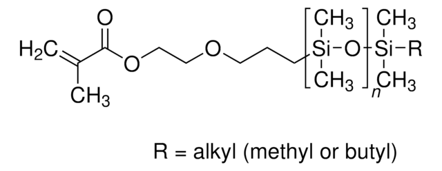 Poly(dimethylsiloxane), monomethacrylate terminated contains &#8804;500&#160;ppm phenothiazine as inhibitor