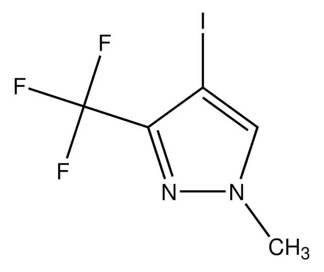 4-Iodo-1-methyl-3-trifluoromethyl-1H-pyrazole AldrichCPR