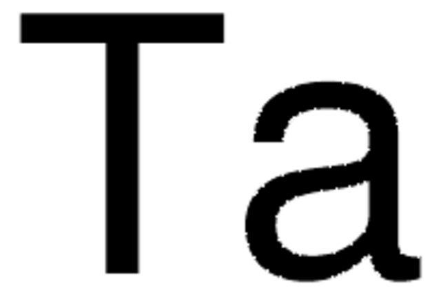 Tantalum sputtering target, diam. × thickness 2.00&#160;in. × 0.25&#160;in., 99.95% trace metals basis