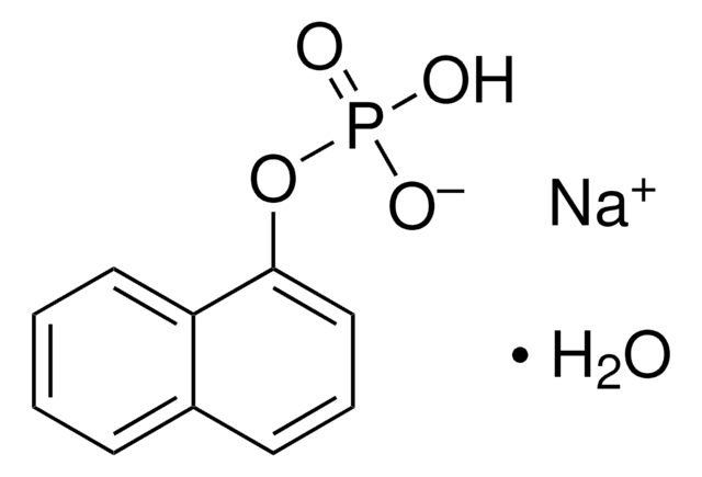 1-Naphthyl phosphate monosodium salt monohydrate &#8805;98% (titration), powder