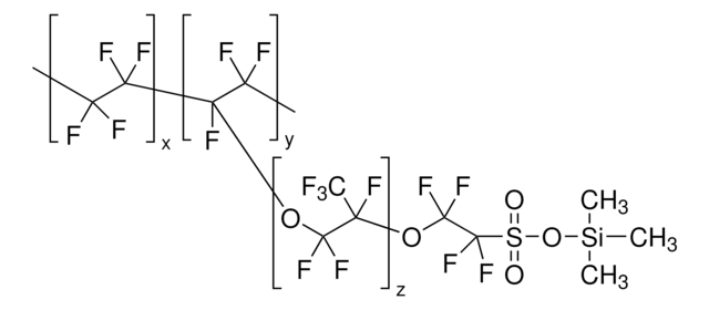 Nafion&#8482;, trimethylsilylated ~0.5&#160;meq, resin exchange capacity (TMS)