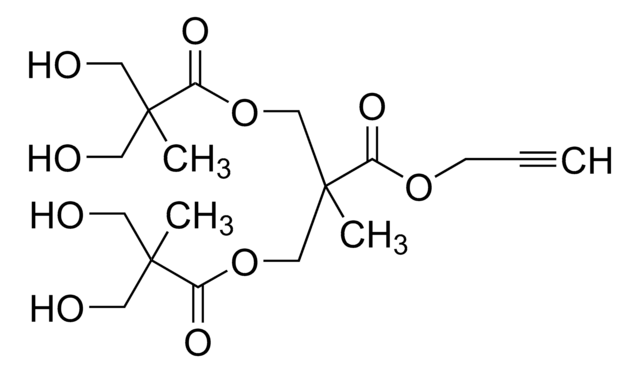 Polyester bis-MPA dendron, 4 hydroxyl, 1 acetylene generation 2, 95%